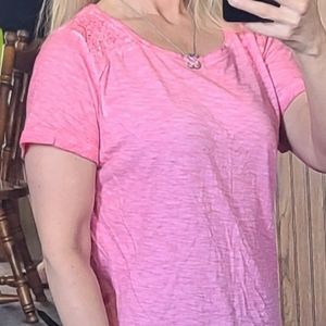 Pink shirt
